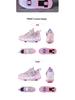 2024 Girls' LED Leather Roller Shoes: Double-Wheel, Removable, Children’s Skating Sneakers