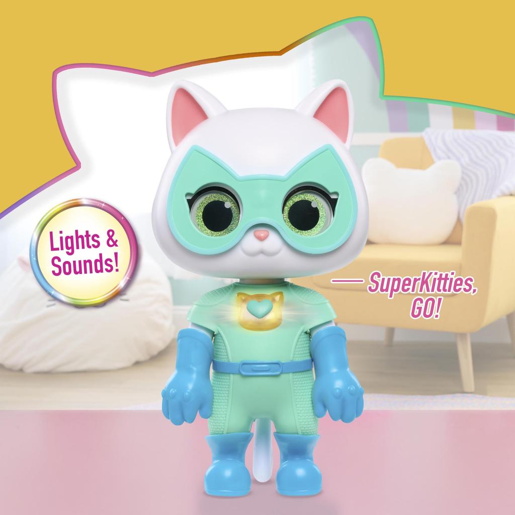 Just Play Disney Junior Super Kitty Transformation Bitsy Ages 3 and Up Cat-tastic