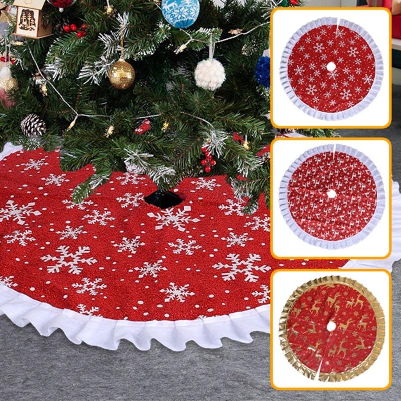 Christmas Tree Skirt Cartoon Car Xmas Tree Skirt Noel Natal 2023 Merry Christmas