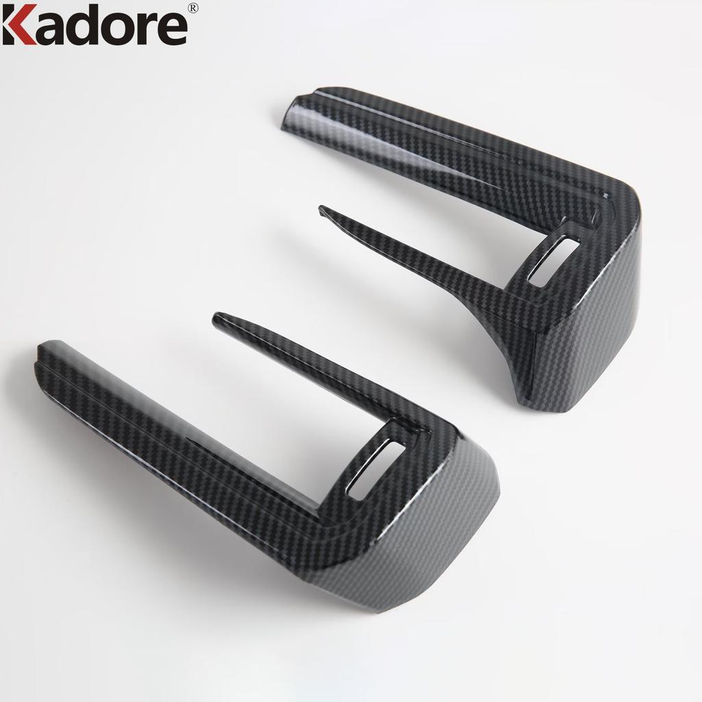 For Subaru Forester 2025 2026 Carbon Fiber Car Front Side Air Condition Vent Outlet Cover Trim Inteiror Mouldings Accessories
