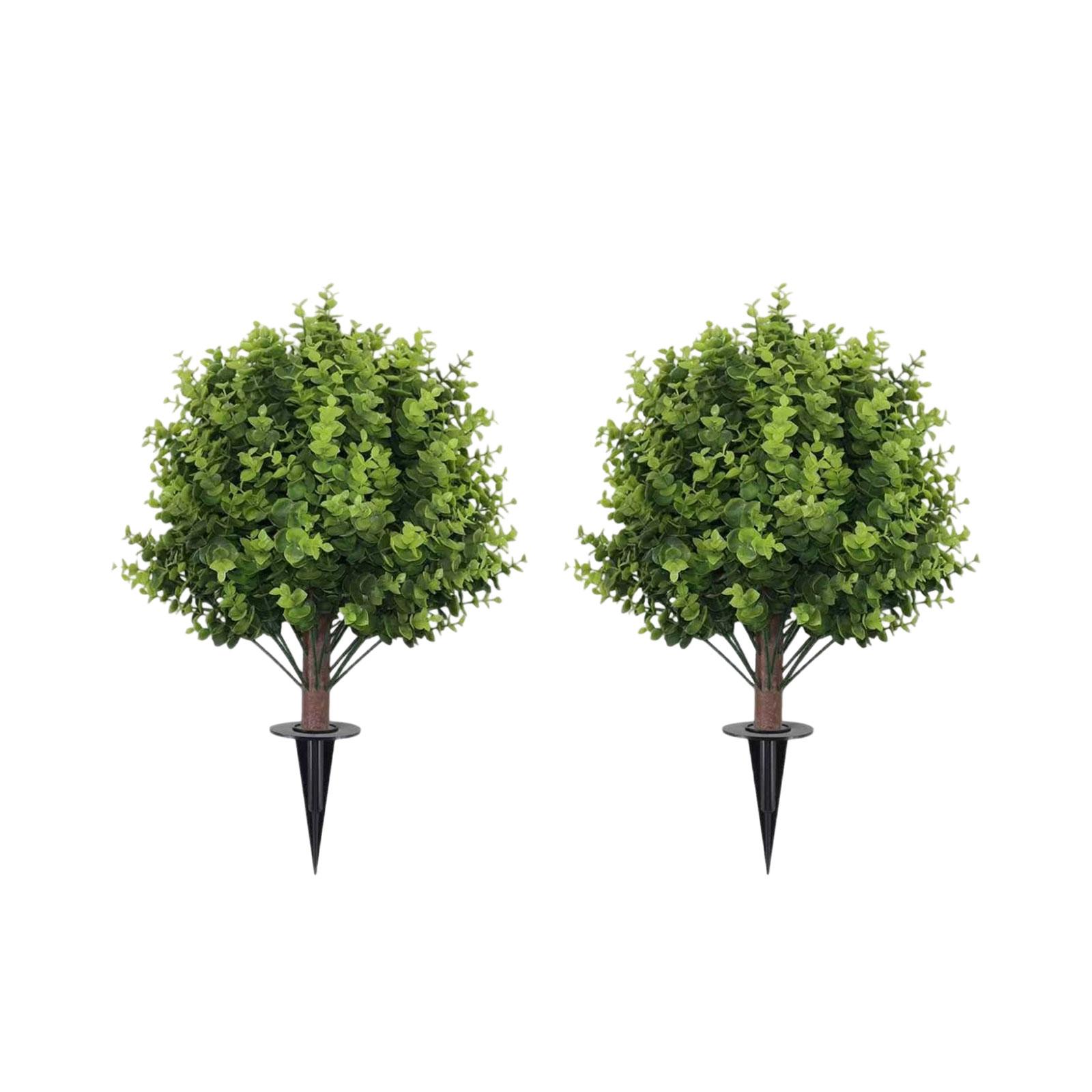 

2pc Simulation Of Indoor And Outdoor Potted Plants One Size