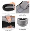 Attelle cervicale en soie glacée pour la migraine Collier cervical Soulage la douleur et la pression cervicale Support de cou souple