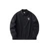 Anta Skateboarding Series Black Unisex Water-Repellent Woven Coach Jacket 172428603-1