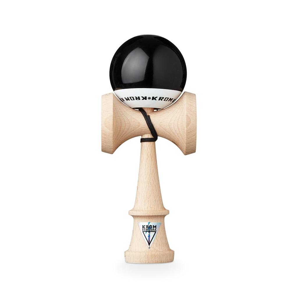 Kendama KROM POP Chrome Pop LOL Sticky Clear (Černá)
