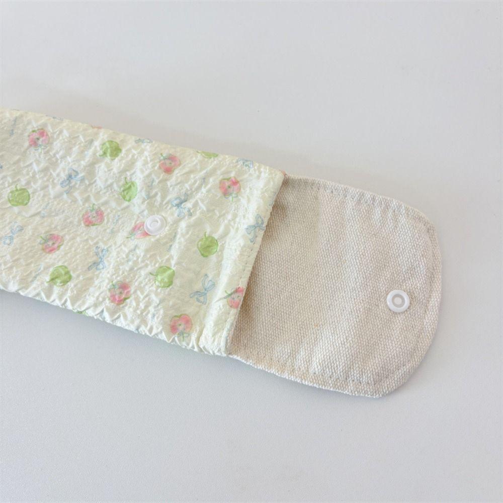 Large Capacity Glasses Bag Cute Bow/Floral Pencil Bag Simple Sunglasses Storage Bag