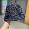 Fisherman's hat Children's summer Japanese sunscreen hat Spring knitted straw hat Breathable sun hat Bucket basin hat Sun hat