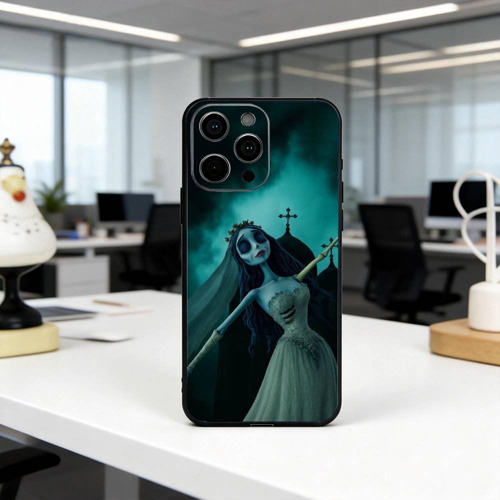 

CB C-Corpse B-Bride-s Horror Phone Case Silicone Soft For IPhone 17 16 15 14 13 12 11 X XR Plus Pro Max Plus iPhone17PRO