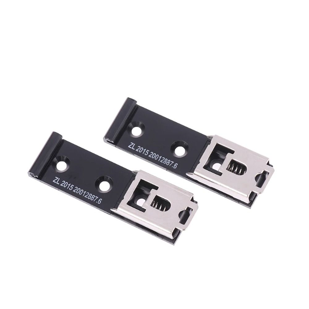 35mm DIN Rail Clamp U Shaped DIN Rail Fasten Clip Durable DIN Rail Holder For Relay Mounting