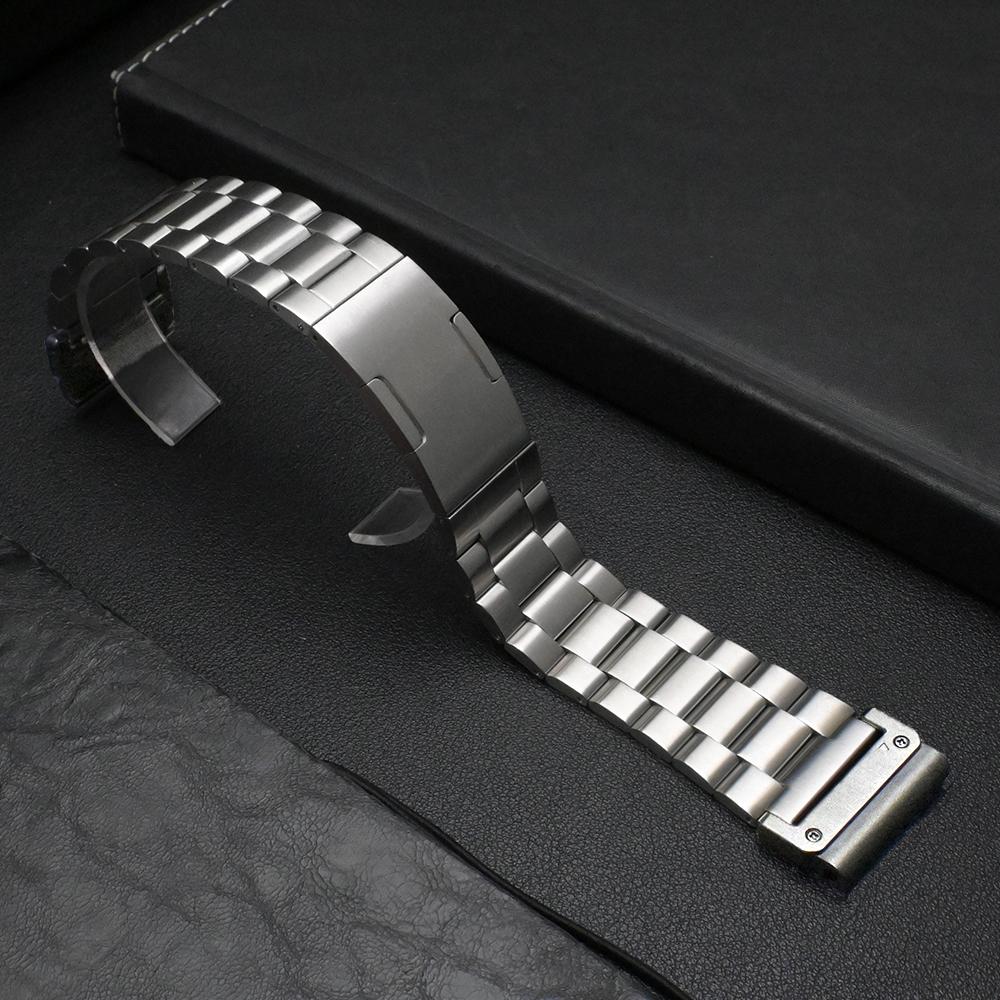26mm Stainless Steel Band for Garmin Fenix 8 51mm Fenix 7X Pro 51mm Garmin Fenix 6X 7X Quick Fit Metal Strap for Garmin Enduro 3
