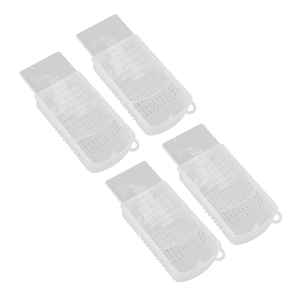 10 Stück Imkereigeräte Multifunktionale Kunststoff-Imkerbox Extra Großer Imkerkäfig