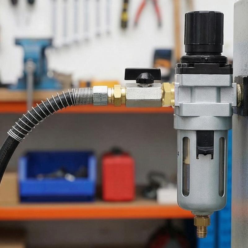 1/4inch Compressed Air Quick Release Coupling Copper Compressed Air Stopcock Copper Compressed Air Filling Industrial