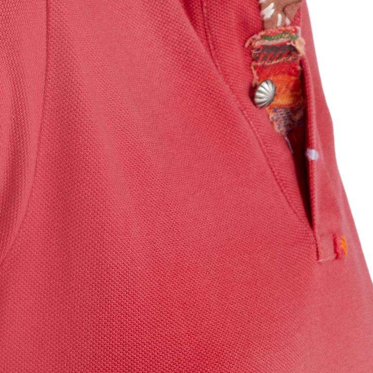 Polo Ralph Lauren Embroidered Decoration Solid Color Vintage Short Sleeve Polo Shirt Slim Fit Women tops WMPOKNINN820482-610