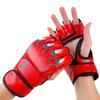 Half Finger Boxing Gloves for Adults - Unisex (Men & Women) for Sanda Training MMA UFC & Muay Thai Ideal for Shaking Sandbags