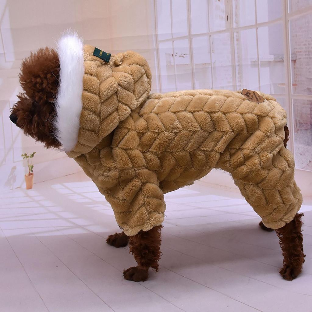 Oblečení pro mazlíčky Polyesterové mikiny s kapucí Oblečení pro psy a kočky Plus plyš