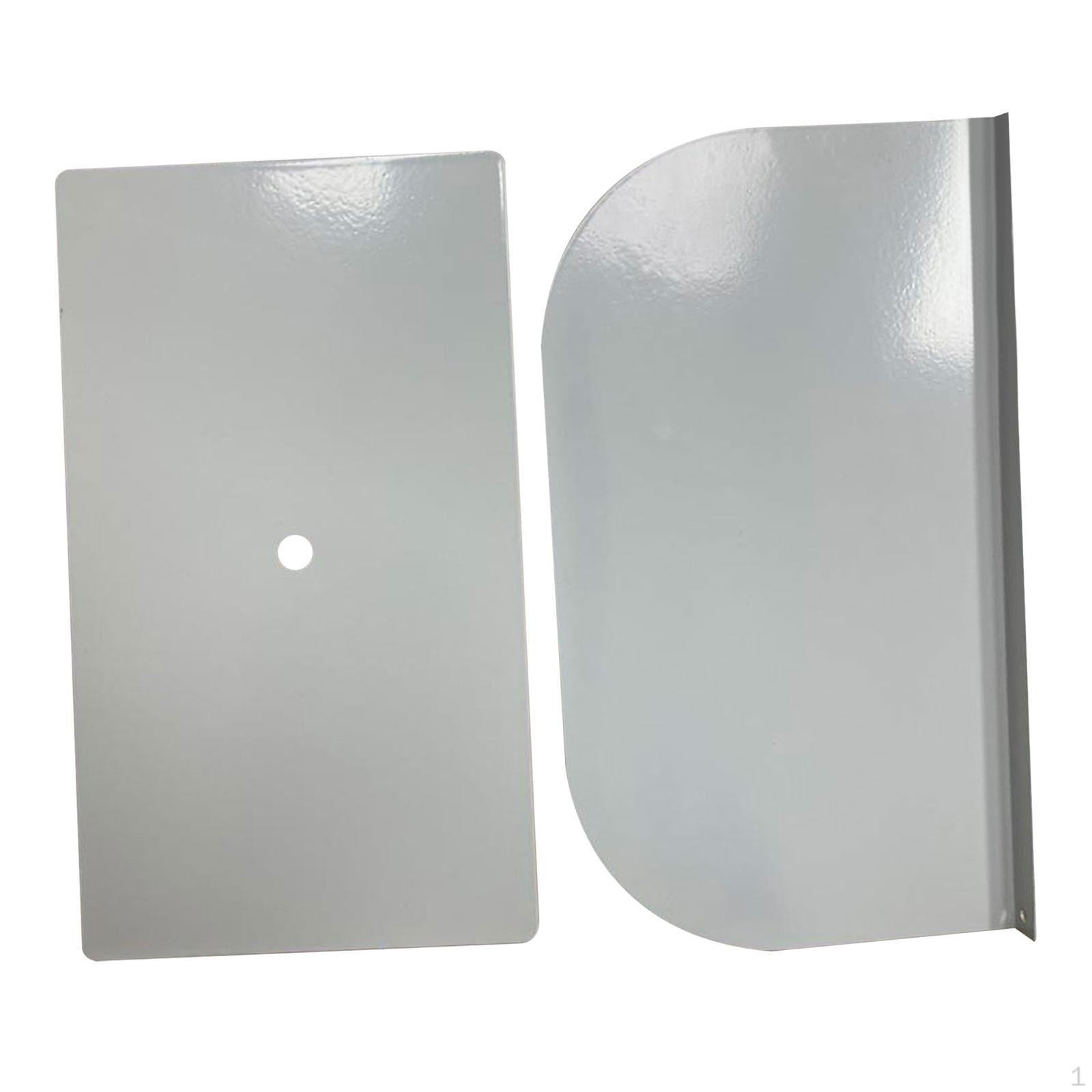 

Пластина для крепления монитора, стальной кронштейн для хрупкой столешницы белый