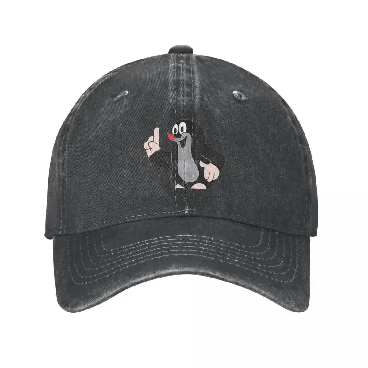 

Krtek Little Maulwur Men Women Baseball Cap Cartoon Animal Distressed Cotton Caps Hat Fashion Outdoor Activities Gift Headwear One Size