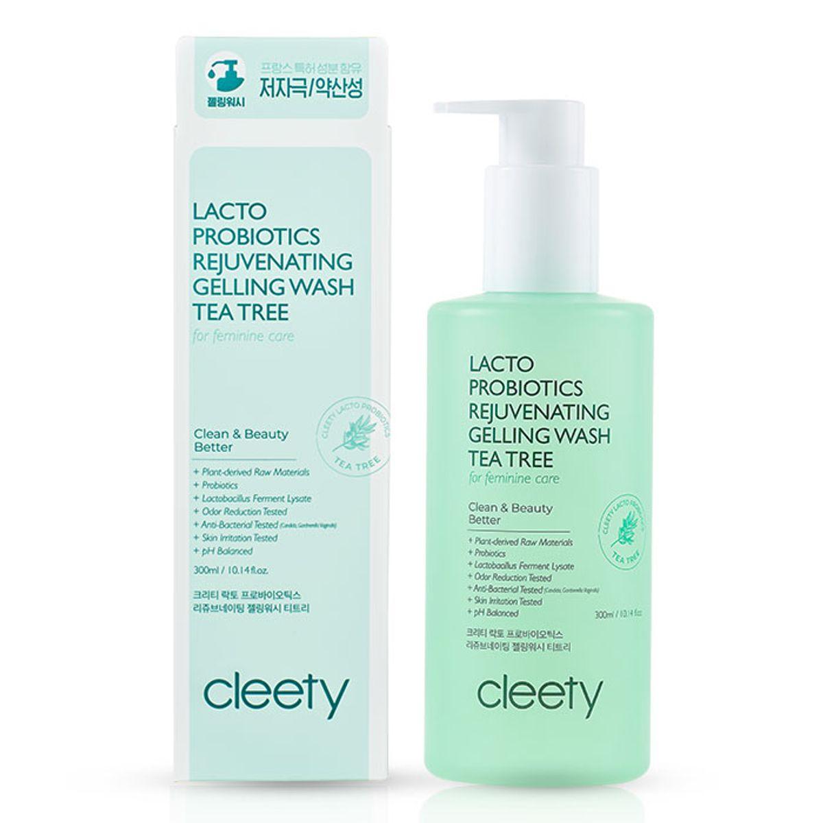 Lacto Probiotics Rejuvenating Gelling Wash Tea Tree 300ml