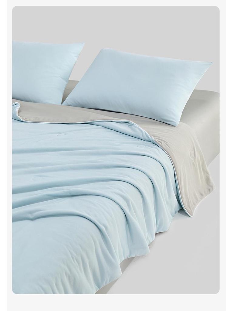Summer Ice Silk Quilt: Cool & Washable for Mother and Baby