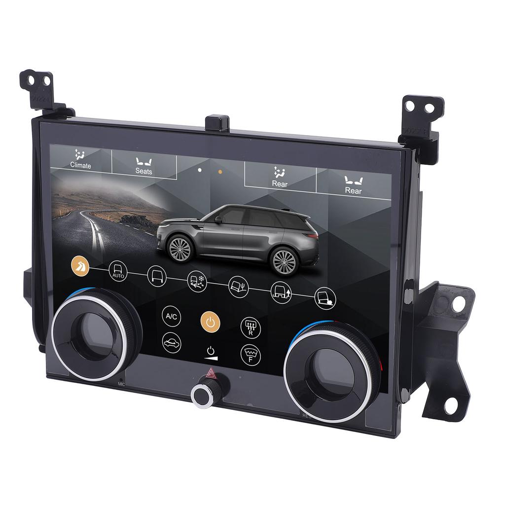 Car AC Touchscreen Panel 10in Seat Heating Temp Memory Day Night Mode Climate Control LCD Screen Replacement for Sport