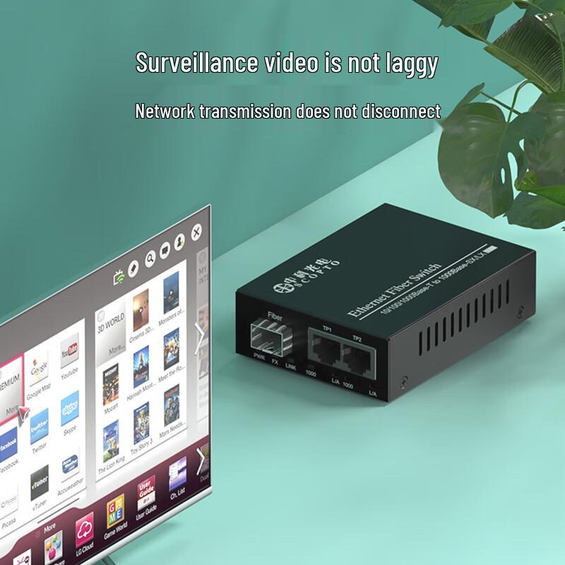 Zhongke Optoelectronics Gigabit Fiber Optic Transceiver