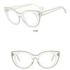 Women's flat glasses, anti blue light glasses, fashionable glasses frame