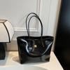 commuter tote bag women's simple casual shoulder bag new fashion high sense women's bag