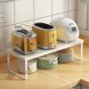 Kitchen Shelves Iron Cabinet Countertop Shelves Sturdy Pantry Organizer Shelf Rack Stand for Spices