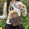 Schoolbag Backpack for Girls College Students Multifunctional Small Backpack Crossbody Breast Bag Outdoor Mountaineering Bag Light Commuter Computer 