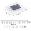 61 Keys Piano Note Marker Silicone Strips Free Paste No Glue Overlay Type  for Kids / Beginners with Case
