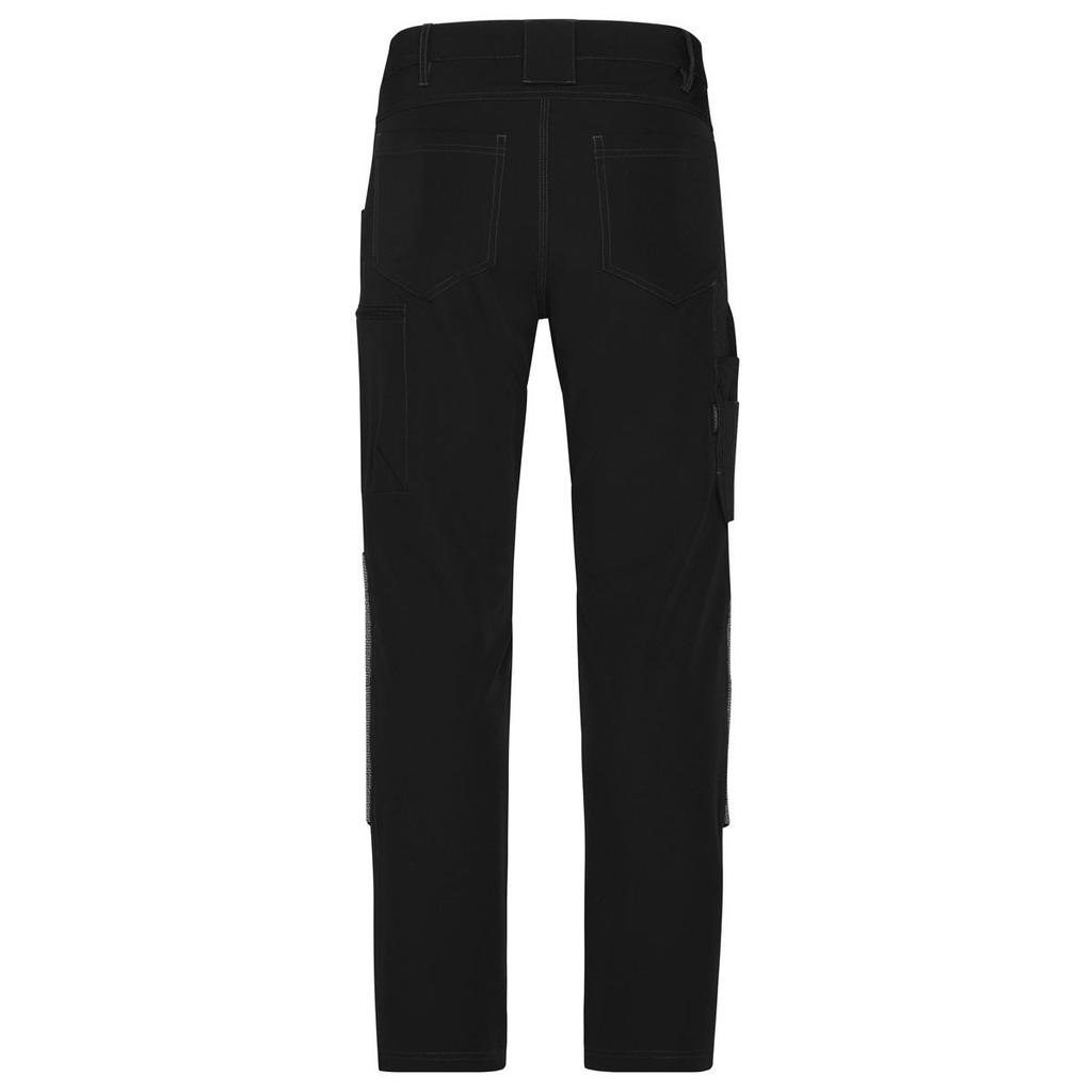 James and Nicholson Unisex Adult 4 Way Stretch Slim Work Trousers