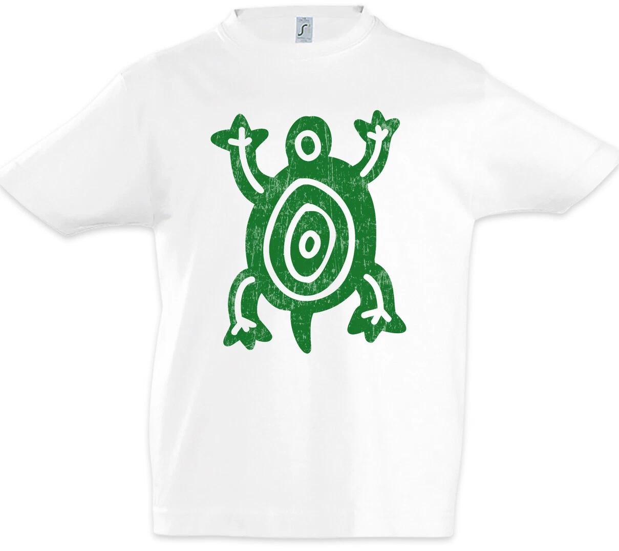 Aztec Turtle Symbol II Kids Boys kids boys T-Shirt Aztec Tattoo Indian Turtle 150