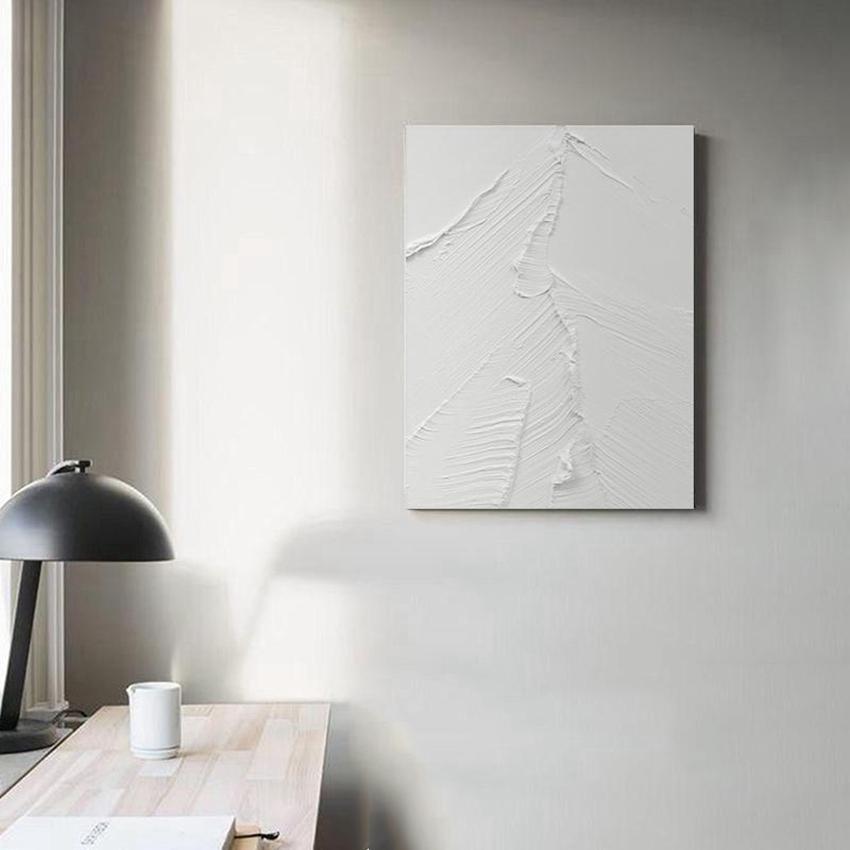 

Черно-белая текстура, минималистичный холст, украшение, постер, расширенная ручная абстрактная картина маслом, настенное искусство, гостиная, спальня 60x90cm No Fram