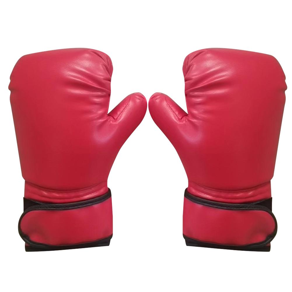 Kids Boxing Gloves Breathable Kickboxing Gloves PU Leather Muay Thai Mitts Fighting Mitts for Boys Girls Youth