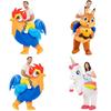Cartoon Unicorn Squirrel Elk Chicken Costume With Sewing Craft For Childrens Party And Performance