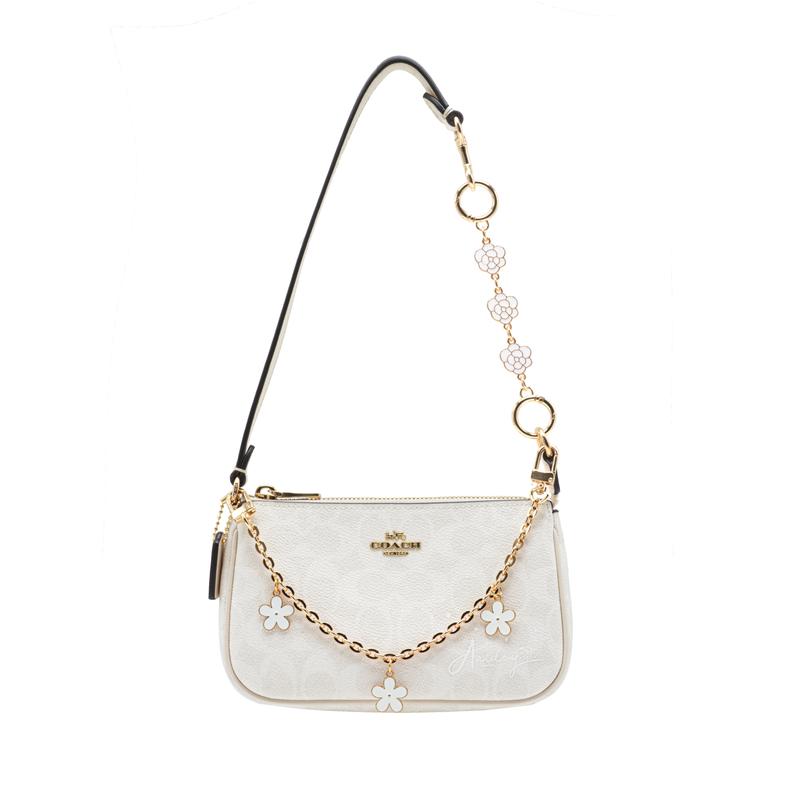 

COACH handbag [Customized Bag] Nolita 19 Metal Brand Logo Hot Stamping Artificial Leather Cool Play Koala Camellia basic package (bag + dust bag) золотий