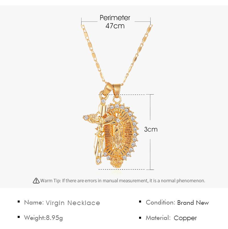 Buy Women Mens 18k Gold Cross Necklace 