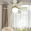 40W 20 in LED Fan Lamp Ceiling Fan Noiseless Outdoor Ceiling Fan 6 Blade with Remote Control & Timer for Offices Bedroom Kitchen