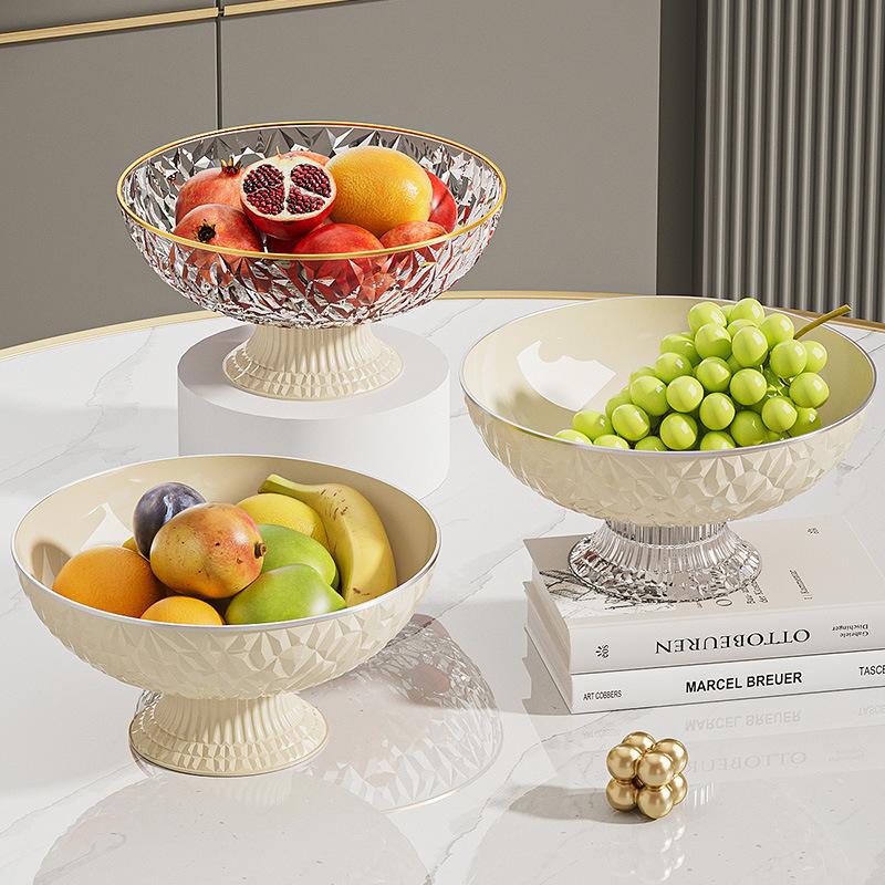 Candy Plate for Home Living Room Candy and Snack Plate Large-capacity Fruit Basket That Can Drain Water