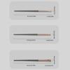 3Pcs Eye Makeup Brushes Set Professional Eyeshadow Blending Make Up Brush Set