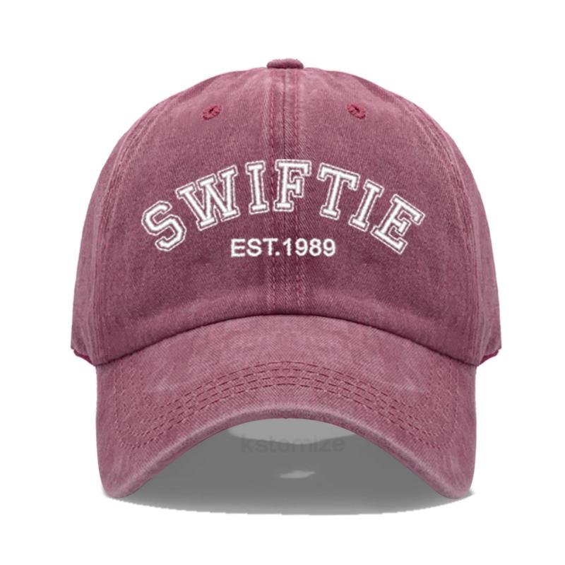 Swiftie 1989 Embroidery Baseball Cap For Men Women Unisex Washed Cotton Dad Hat Sun Hat Gift Fans Outdoor Sports Dropshipping