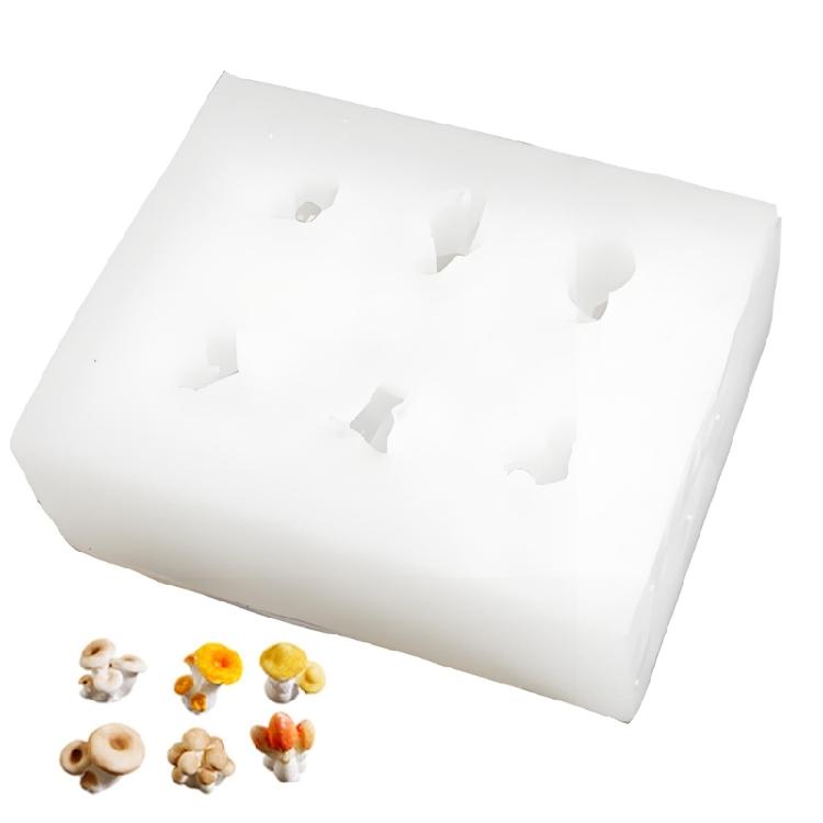 

Mini Mushroom Silicone Mold Cake Toppers Resin Mold Tiny Mushroom Epoxy Casting Mold for DIY Miniatures Landscape Decors 1