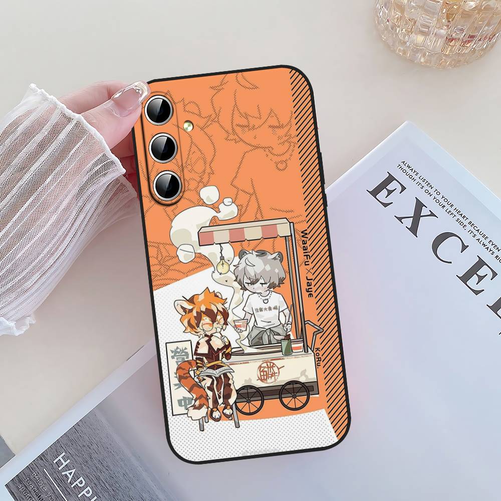 Game A-Arknights Phone Case For Samsung Galaxy S21 S22 S23 S24ULTRA S25ULTRA FE Ultra Plus5G A52S S26 Soft Cover