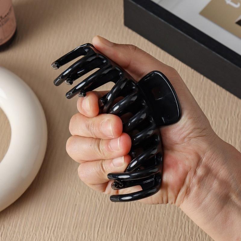 New Silicone Material Hair Claw Clip Crab Barrette Girls Ponytail Hair Claws Bath Clip Fashion Hair Accessories Headwear