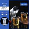 HORNED PANSY 170ml Disposable Plastic Grid Cups