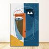 Retro Classic Wall Art Canvas Black Lines Wall Pictures for Living Room Bedroom Unique Poster Home Deco Abstract Canvas Painting No Frame