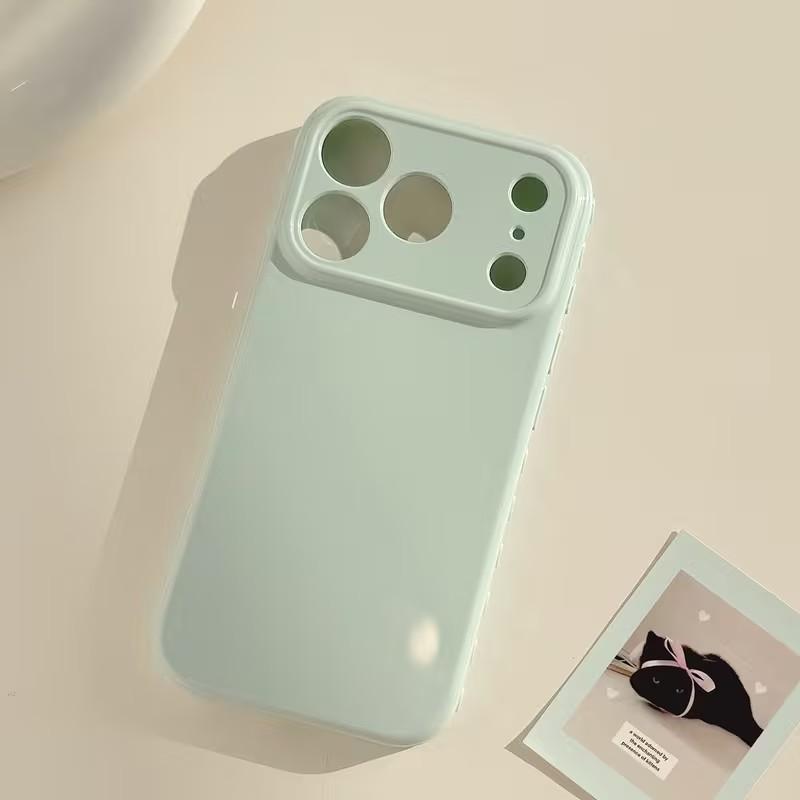 Candy Color Silicone Case For iPhone 17 ProMax 16 13 12 15 14 Pro Side Love Phone Cases For iPhone 16 13 17 11 14 15 Plus Cover