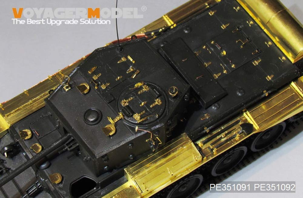 Voyager Model 1/35 WWII British Cromwell Mk.IV / Centaur Basic Detail Up Set, PE351091, Photo-Etched Parts for Tamiya Kit, High Precision Modeler