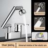 TLXT Double-Hole Bathroom Basin Faucet