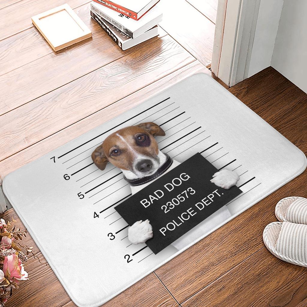 Funny Jack Russell Terrier Front Door Floor Entrance Mat Outdoor  Bath Kitchen Doormat Living Room Carpet Rug