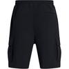 Under Armour Solid Color Lace-Up Casual Shorts Men shorts Black 1386560-001